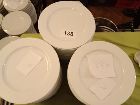 148 Stück Teller RAK flach 24 cm 148 Stück Teller RAK flach 24 cm