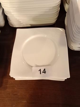 6 Stück Teller 20/20 cm 6 Stück Teller 20/20 cm