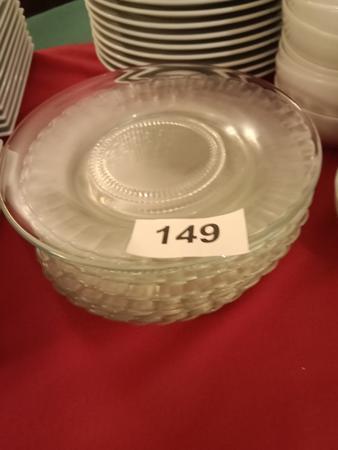 13 Stück Glasteller 23 cm 13 Stück Glasteller 23 cm