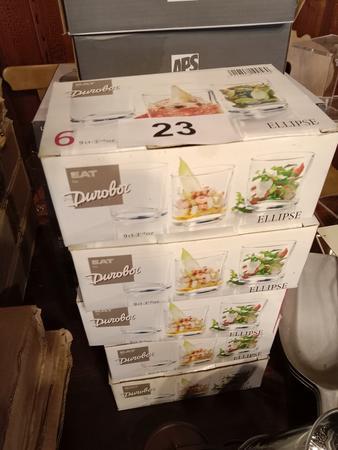 6 Stück Dessertgläser 6 Stück Dessertgläser