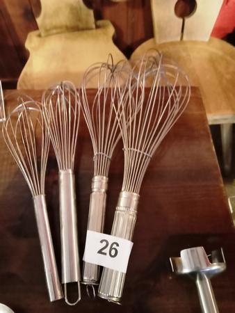 4 Stück Schneebesen 4 Stück Schneebesen