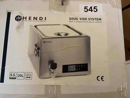 HENDI Sous Vide 1/1 20 Liter HENDI Sous Vide 1/1 20 Liter