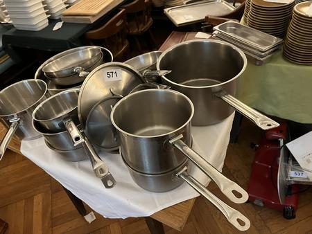 18 teiliges Pfannen-,Töpfeset Indusktion 18 teiliges Pfannen-,Töpfeset Indusktion