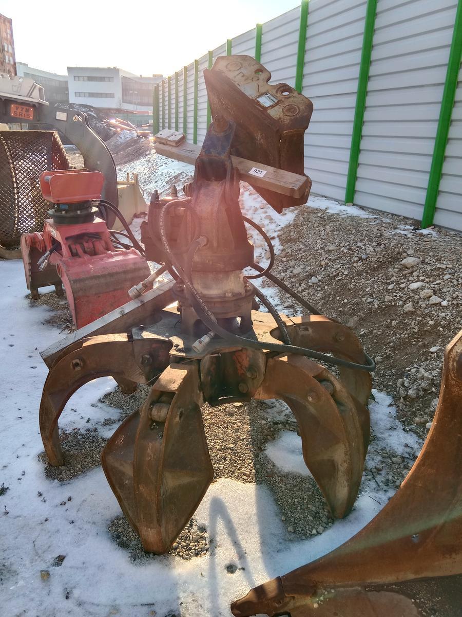 Polyp Schrott-, Holzgreifer