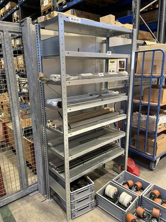 META Fachbodenregal ca. 105/200/45 cm mit 7 Fachböden META Fachbodenregal ca. 105/200/45 cm mit 7 Fachböden