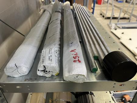 ca. 20 Stück Gewindestangen M 20-100 cm ca. 20 Stück Gewindestangen M 20-100 cm