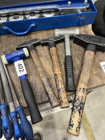 5 Stück Hämmer div. Größen 5 Stück Hämmer div. Größen