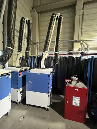 TEGA mobile Schweißabsaugung 1/2 1.1 KW Topzustand TEGA mobile Schweißabsaugung 1/2 1.1 KW Topzustand