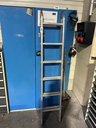 Alustehleiter 2 x 6 sprossig Alustehleiter 2 x 6 sprossig