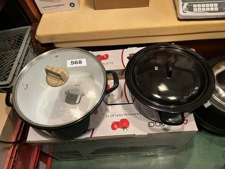 2 St�ck Riess 12 Liter T�pfe