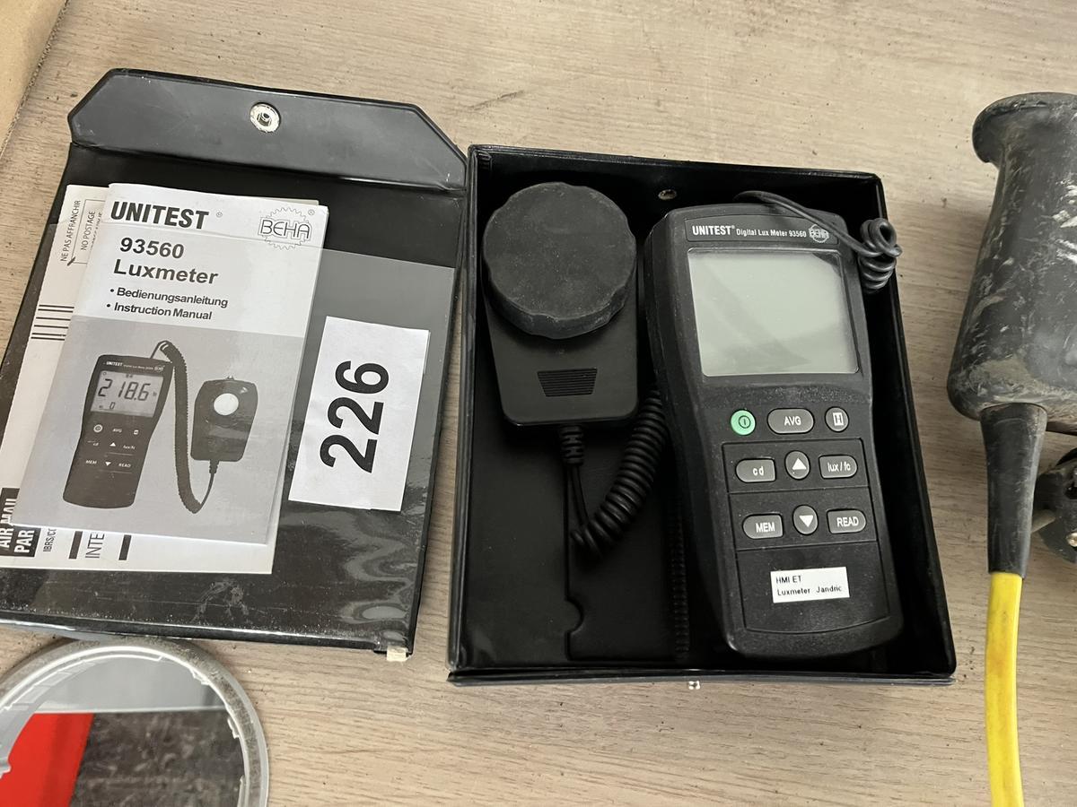 UNITEST LUXMETER 93560