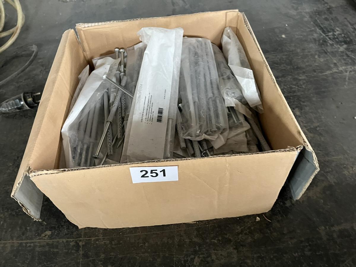 120 St&uuml;ck DOMOFERM Stahlzargend&uuml;bel 180 T