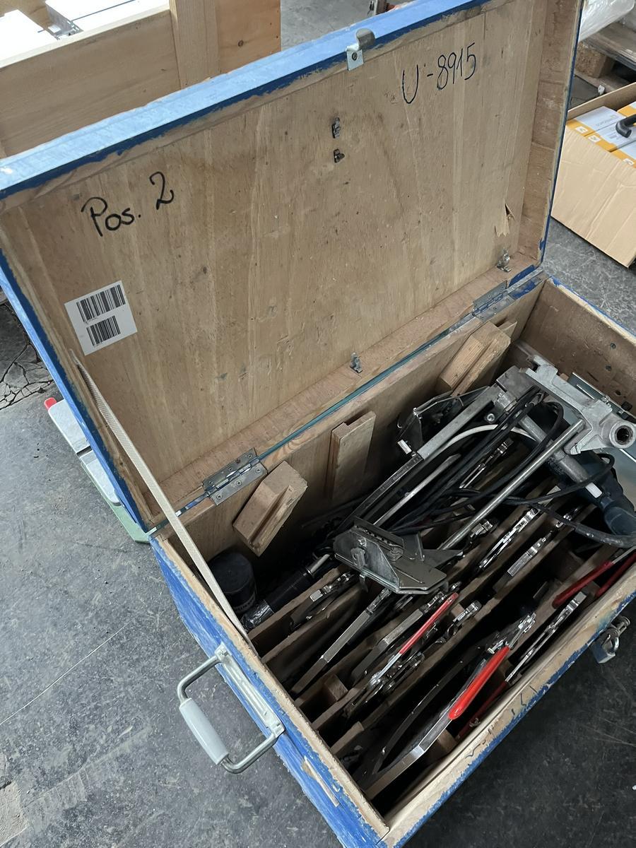 GEBERIT Schwei&szlig;maschine, gebraucht, Universal - komplettes Set mit Schwei&szlig;spiegel usw.