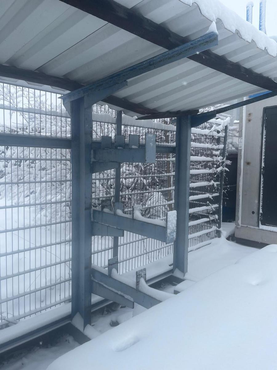 Kragarmregalanlage bestehend aus 5 St&uuml;ck Stehern H: 2.10 m Ausladung: 1.40 m?d=2026-02-25 00:19:09