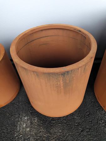 Terra Corten Cortenstahl Pflanzengef�� Round 50x50cm