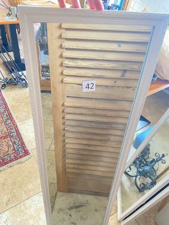 Spiegel wei� 124 x 34