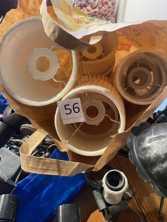 Sackerl verschiedene Lampenschirme klein