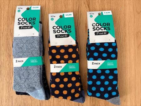 6 Paar Colorsocken Größe 43-46 6 Paar Colorsocken Größe 43-46
