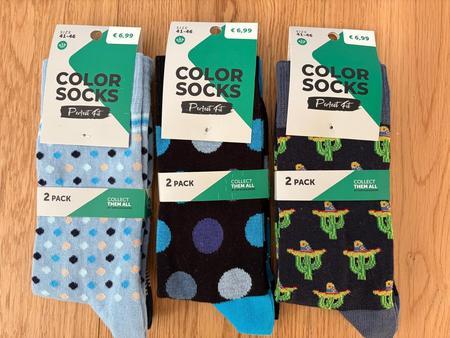 6 Paar Colorsocken Größe 41-46 6 Paar Colorsocken Größe 41-46