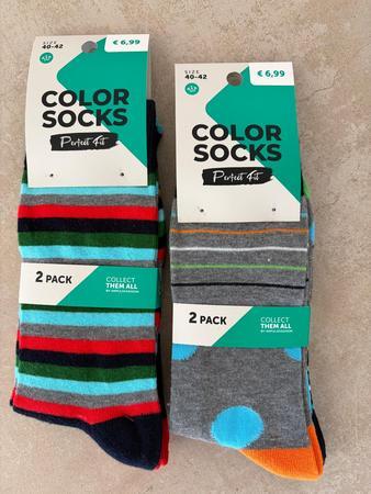 4 Paar Colorsocken Größe 40-42 4 Paar Colorsocken Größe 40-42