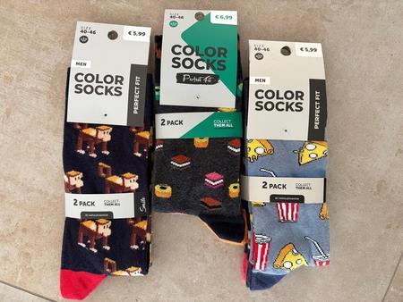 6 Paar Colorsocken Größe 40-46 6 Paar Colorsocken Größe 40-46