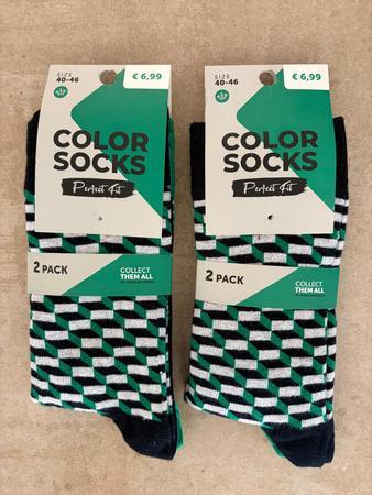 4 Paar Colorsocken Größe 40-46 4 Paar Colorsocken Größe 40-46