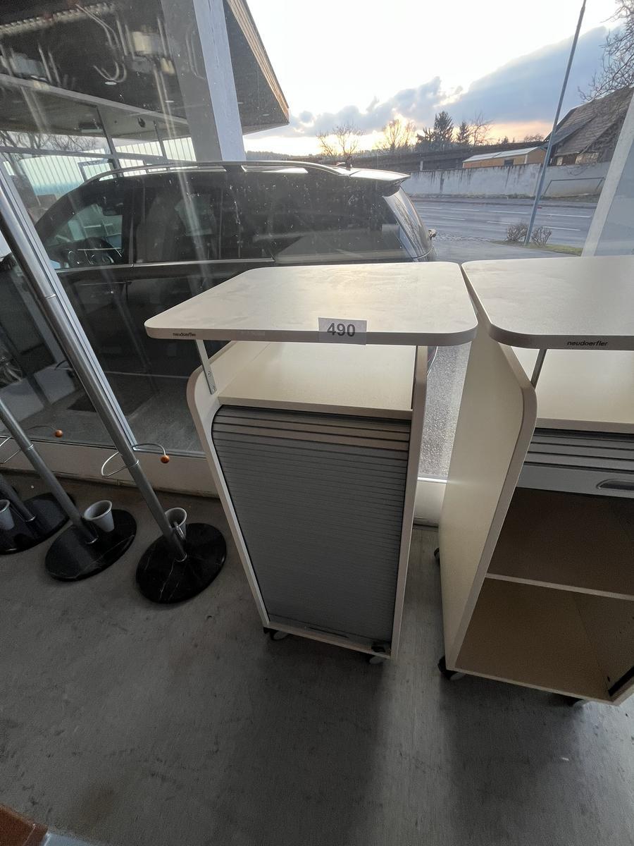 HIGH Caddy Rollcontainer mit Auszugslade versperrbar ca. 55/55/110 cm?d=2026-03-04 03:16:49