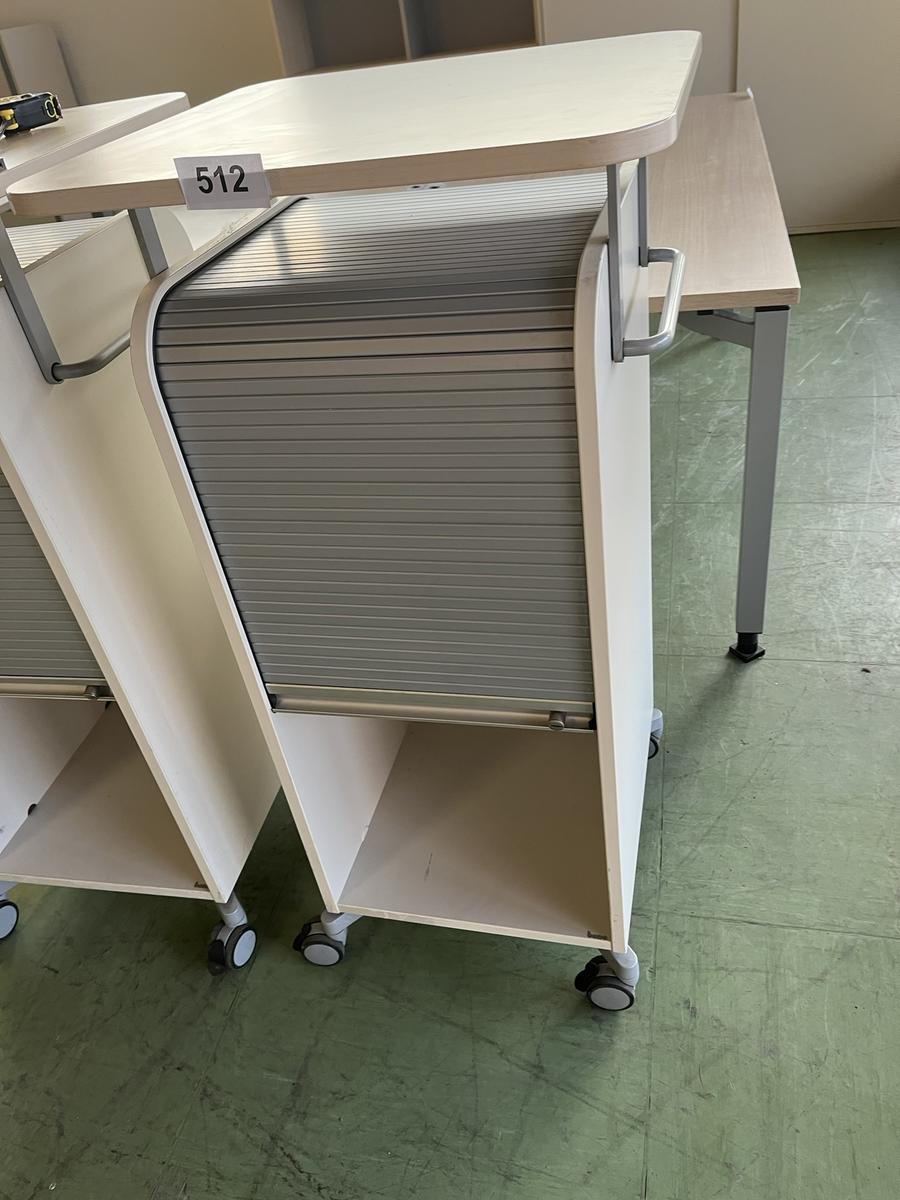 HIGH Caddy Rollcontainer mit Auszugslade versperrbar ca. 55/55/110 cm?d=2026-03-04 03:17:07