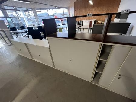 BENE Aktenschrank mit Aufsatzmodul offen 2-teilig ca.120/148 cm