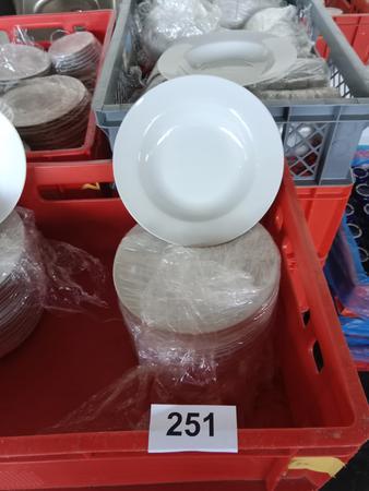 Gro�posten Porzellangeschirr - Hauptspeisenteller, Suppenteller, Salatteller