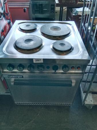 Lohberger Backofen 4flammig, 70x70x85cm