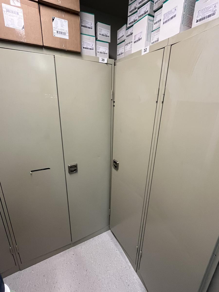 Blech-Archiv-, Werkzeugschrank, 100x45x195cm