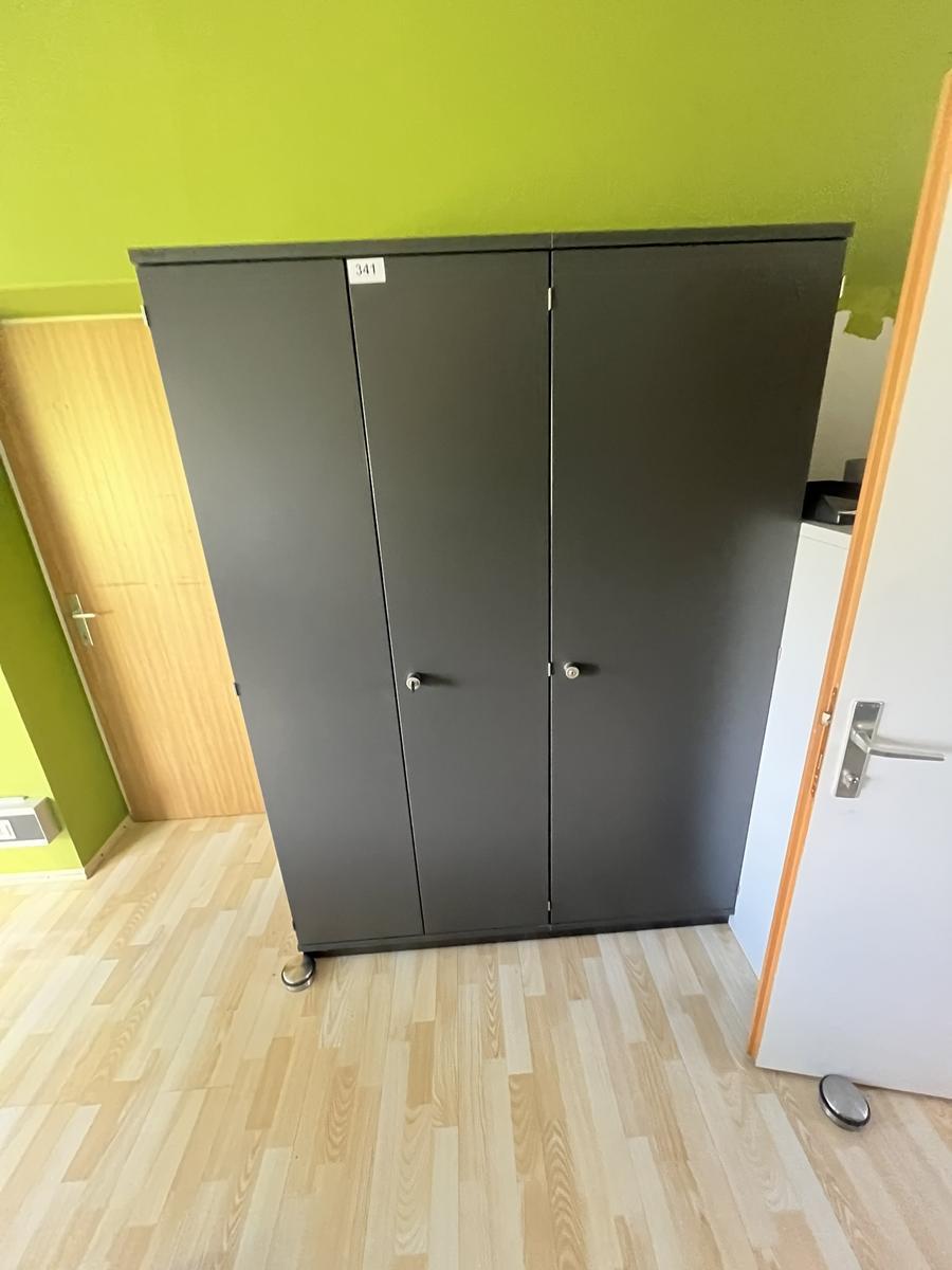 3 teiliger Neud&ouml;rfler Aktenschrank 140/45/195 cm