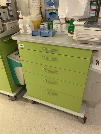 V Verbandswagen ohne Inhalt 120/55/170 cm NOVOCAL 5 L