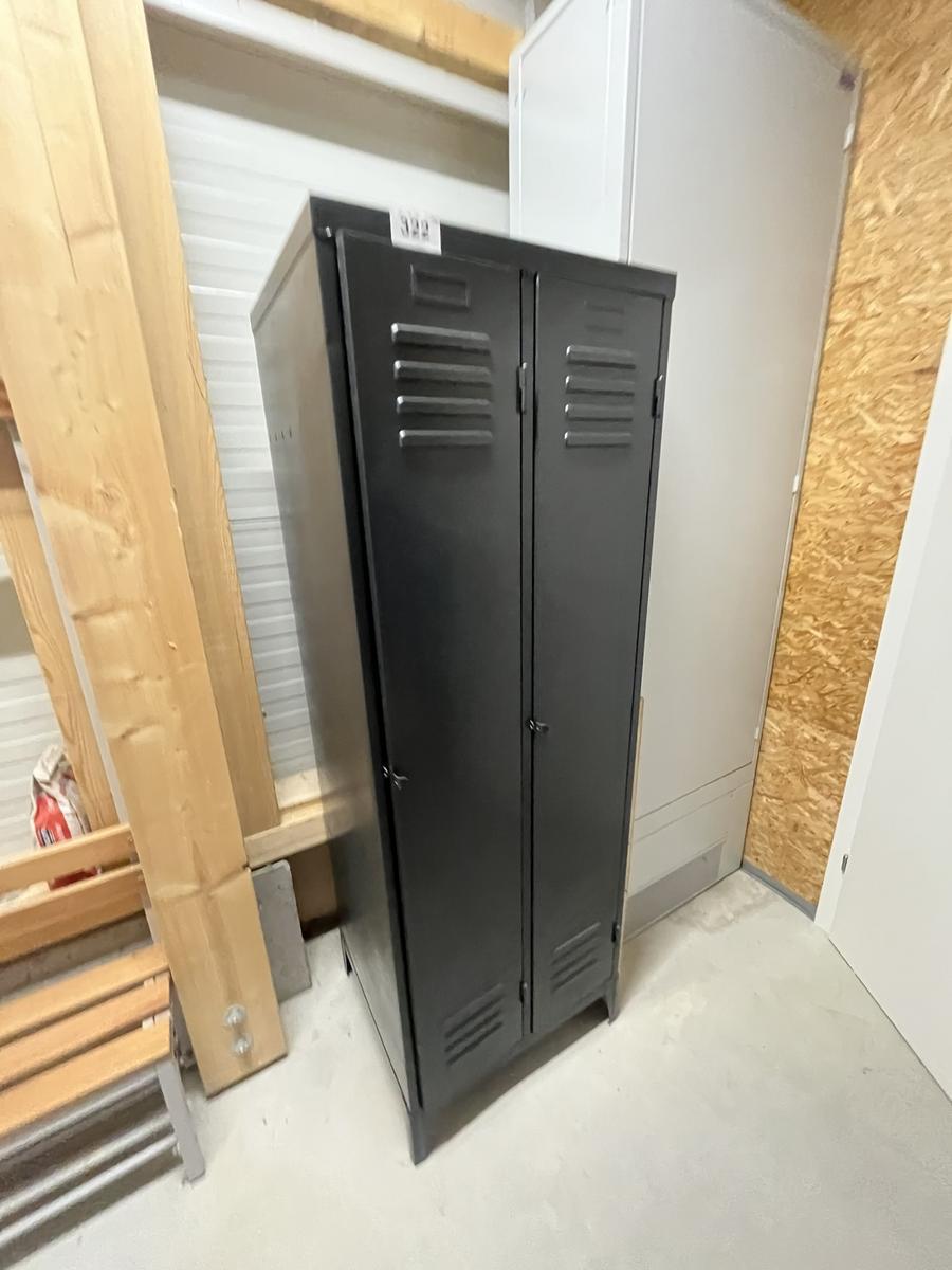 3 St&uuml;ck Umkleideschr&auml;nke, 2 teilig, 60/50/180 cm