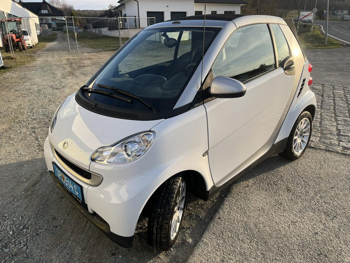 Smart Fortwo Cabrio passion micro hybrid softouch, BJ 07/2010, grau, Benzin, 52 kW, ca. 111.100KM?d=2026-03-09 19:36:06