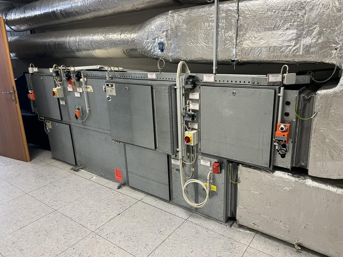 Wolf L&uuml;ftungsanlage Typ KGXD 40, 1600m&sup3;/h, 1.1kW, mit vollst&auml;ndiger Dokumentation