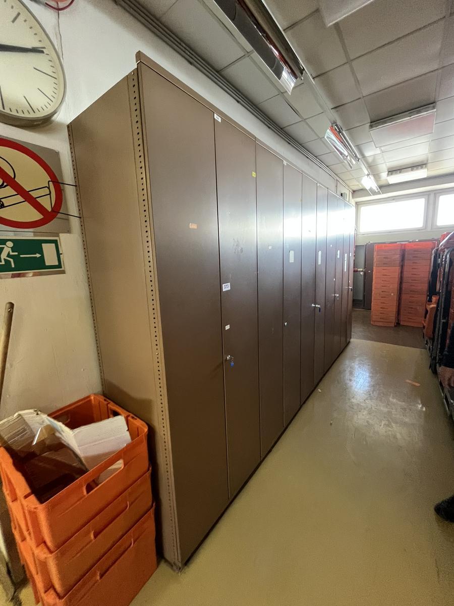 4.0 Laufmeter Werkzeugschrank mit 10 T&uuml;ren 64/230 cm