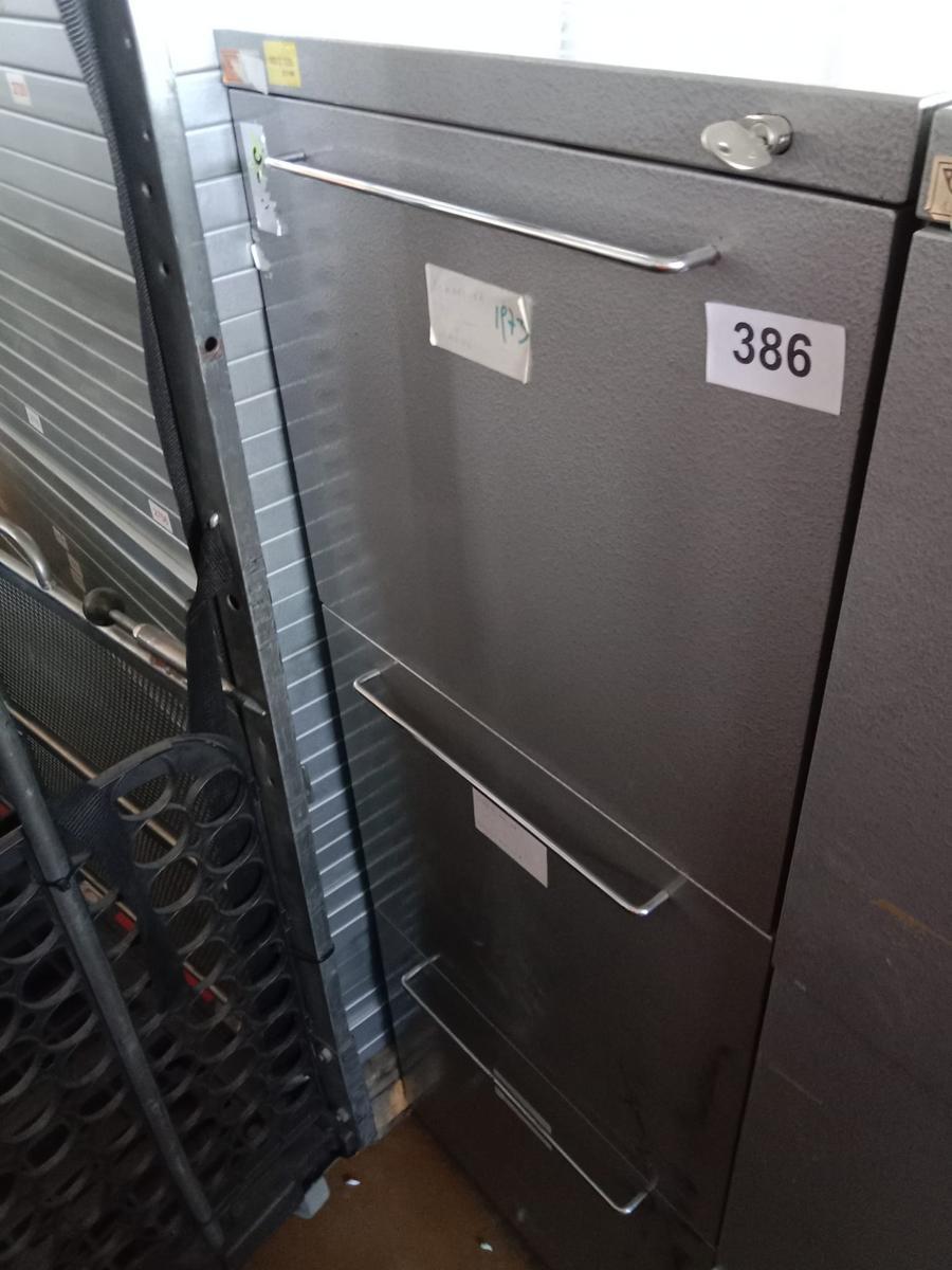 Blechladenschrank 50/64/135 cm