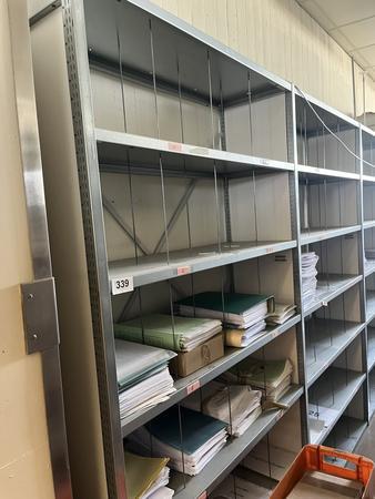 4.8 Laufmeter Steckregale 40 cm breit , 225 cm hoch 6 Fachebene