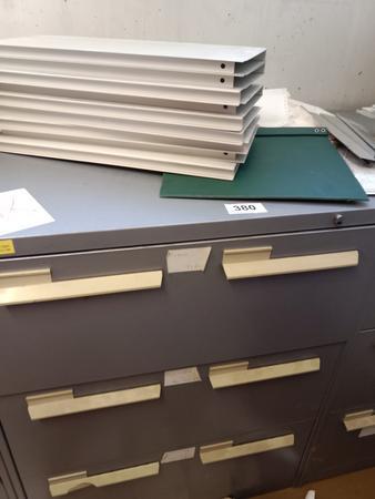 Blechauszugsladenschrank 80/65/105 cm