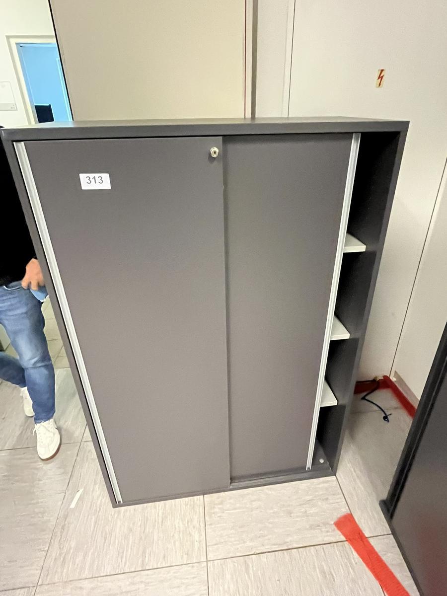 HALI Aktenschrank mit Schiebet&uuml;ren 120x150 cm 4 Ordnerh&ouml;hen