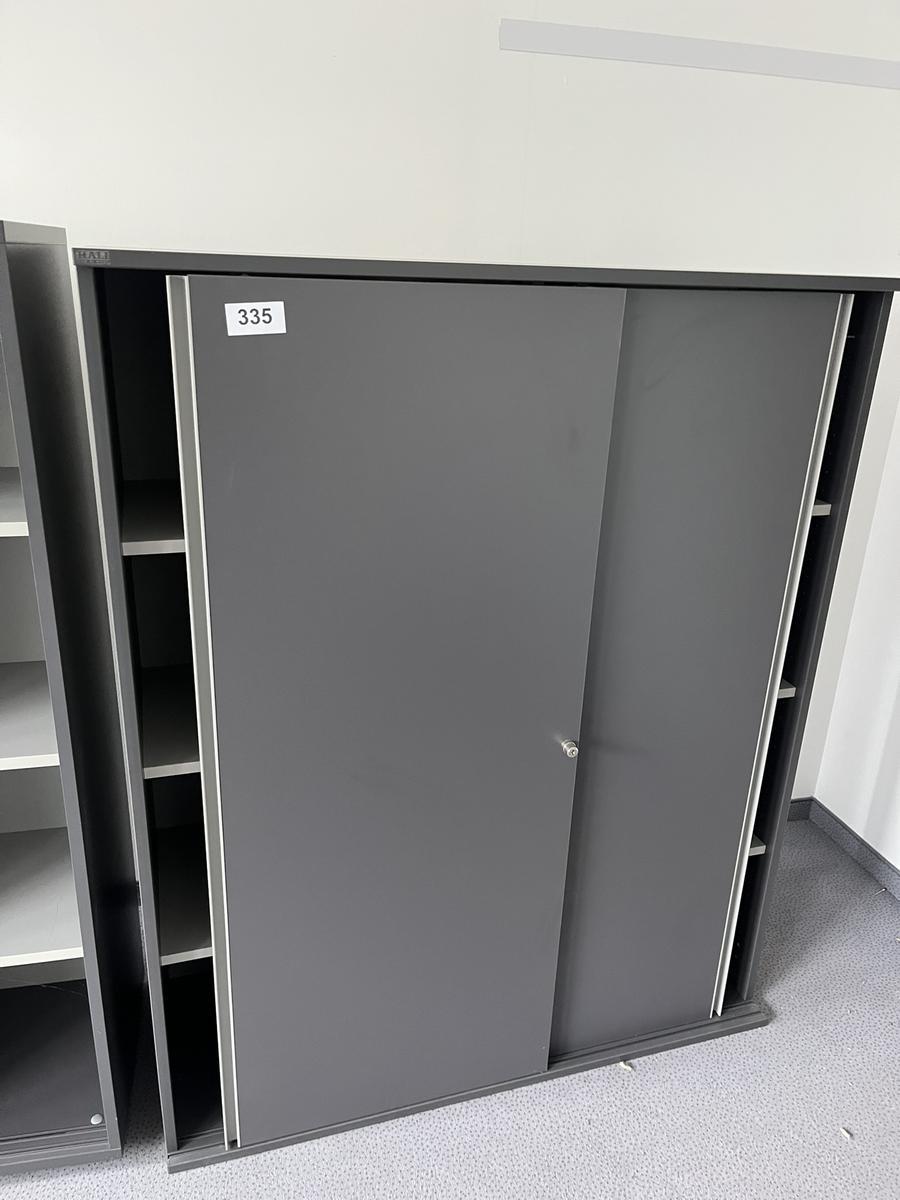 HALI Aktenschrank mit Schiebet&uuml;ren 120x150 cm 4 Ordnerh&ouml;hen