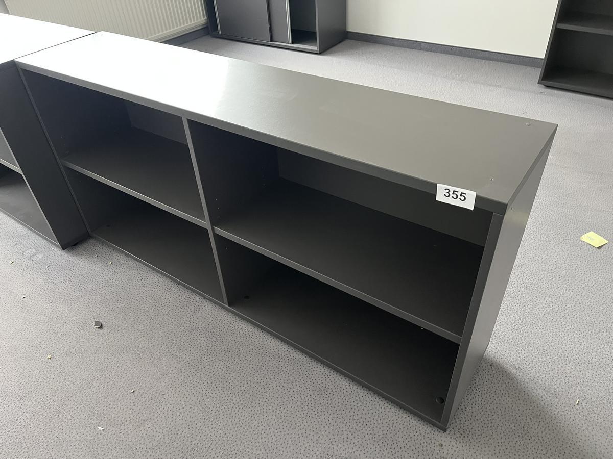 HALI offener Aktenschrank 2 Ordnerh&ouml;hen 160/35/85  cm