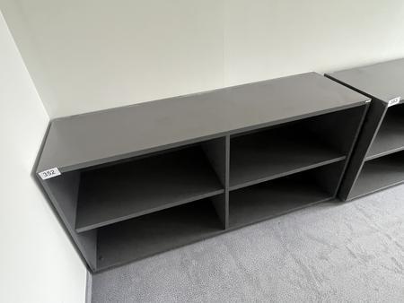 HALI Aktenschrank offen 160/85 cm 2 Ordnerh�hen