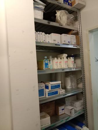 Steckregal, ca. 95x50x250cm