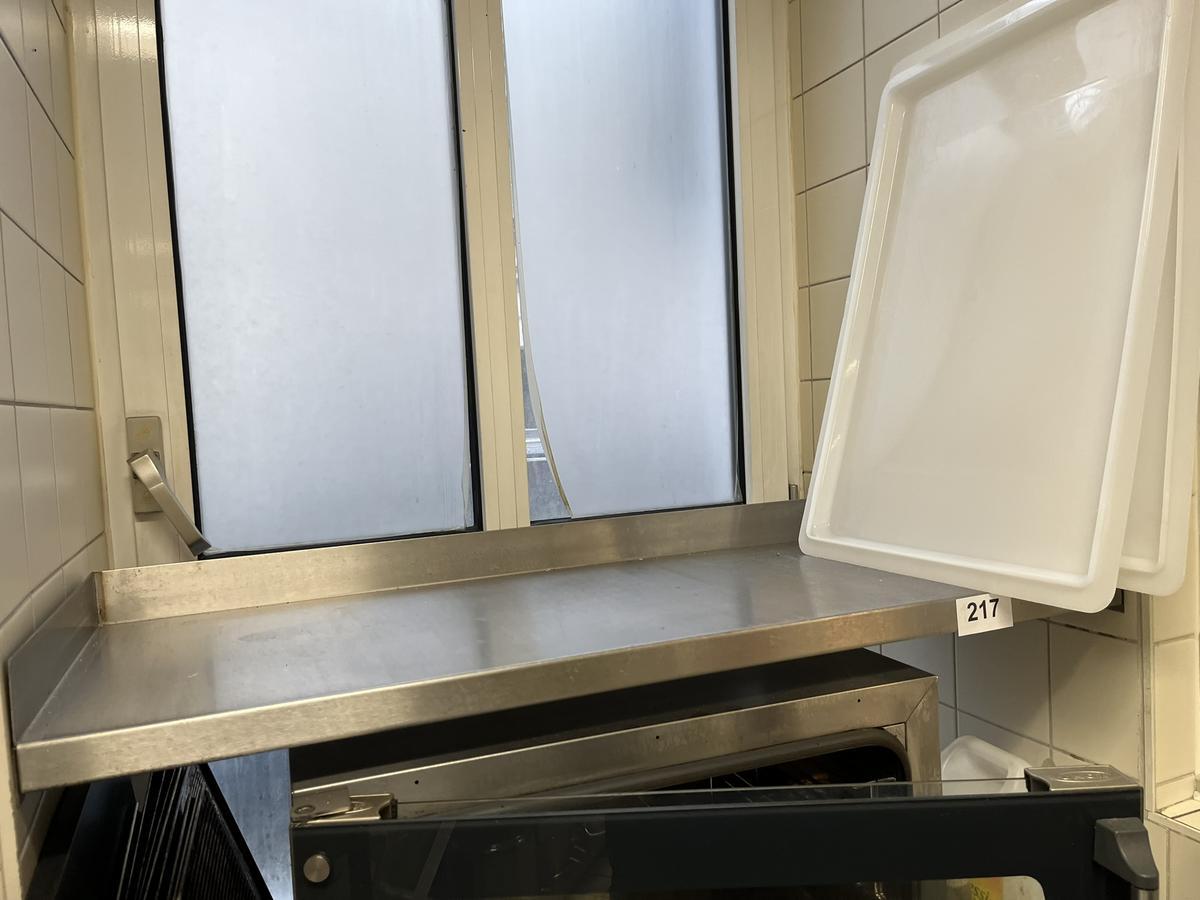 2 St&uuml;ck Edelstahl Abageregale ca. 102/40 cm?d=2026-03-23 20:23:46