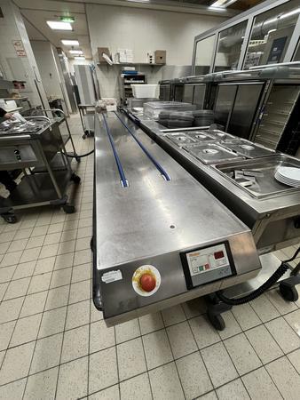 RIEBER Transportf�rderband f�r Speisenvorbereitung 55/400 cm
