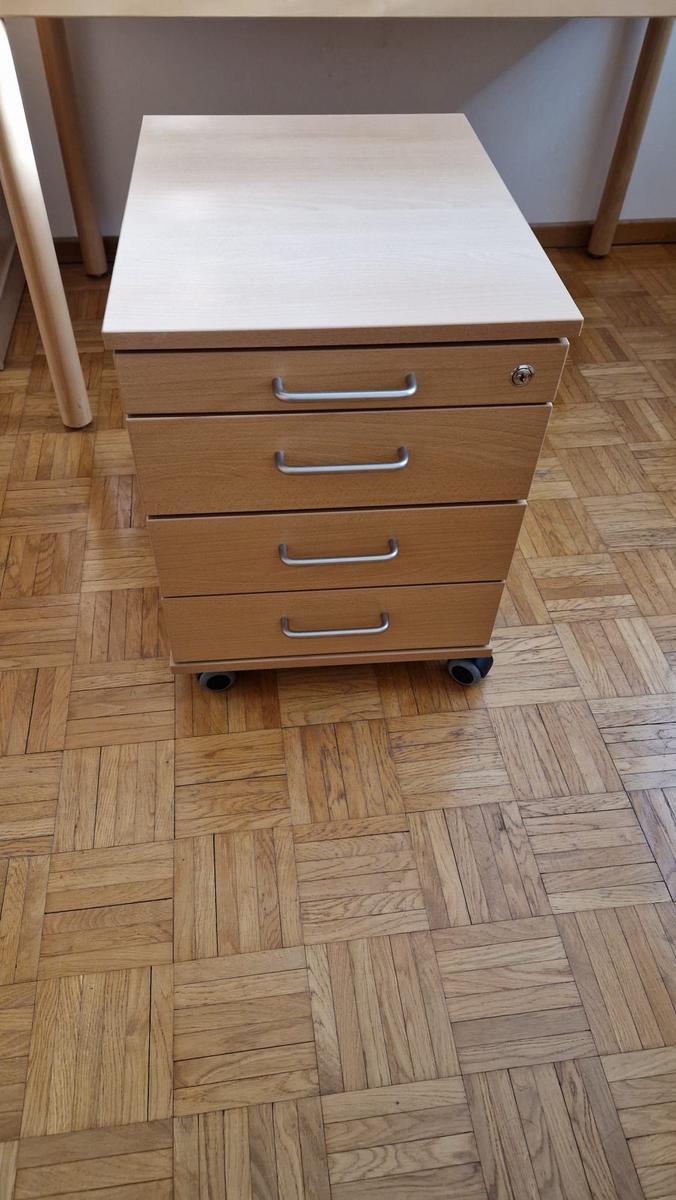 Rollcontainer 44 cm breit x 56 cm tief x 56 cm hoch