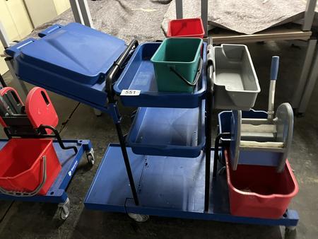 BAYERSAN Reinigungswagenset mit Handpresse BAYERSAN Reinigungswagenset mit Handpresse